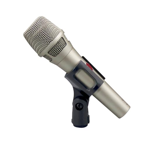EUYueli Professsional Studio Mikrofone Supernieren-Kondensator Gesangsmikrofon, Kondensator für Gesangsmikrofon, Kondensator für Gesangsgesang EUYueli Professsional Studio Mikrofone Supernieren-Kondensator Gesangsmikrofon, Kondensator für Gesangsmikrofon, Kondensator für Gesangsgesang von EUYueli