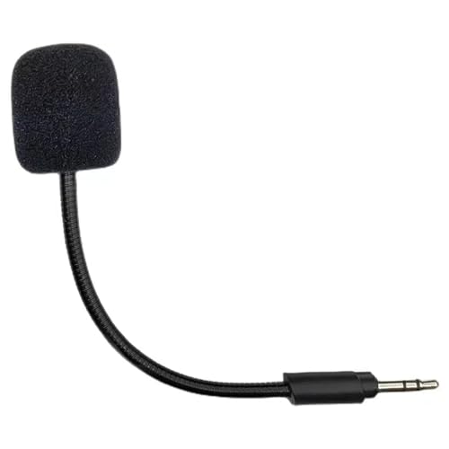 Ersatz-3,5-mm-Mikrofon für G233 G433 GRPO Headset, Geräuschunterdrückung, Boom-Mikrofon, winddichte Schwammabdeckungen Ersatz-3,5-mm-Mikrofon für G233 G433 GRPO Headset, Geräuschunterdrückung, Boom-Mikrofon, winddichte Schwammabdeckungen von EUYueli