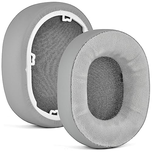 Komfort-Ohrpolster mit Schnalle für HS55 HS65 Kopfhörer, bequeme Eisseide/Leder, geräuschunterdrückendes Kissen Komfort-Ohrpolster mit Schnalle für HS55 HS65 Kopfhörer, bequeme Eisseide/Leder, geräuschunterdrückendes Kissen von EUYueli