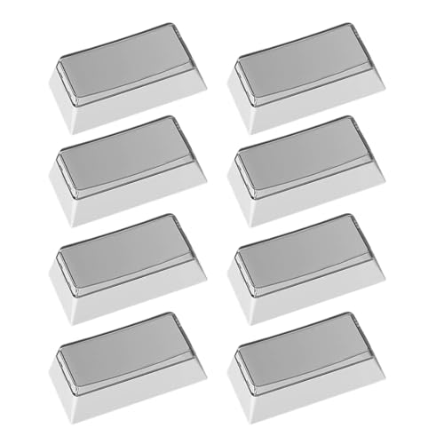 PBTs-Tastenkappen, Originalhöhe 2U, Rohlinge, ergänzt Tastenkappen für mechanische Gaming-Tastaturen, 8 Stück PBTs-Tastenkappen, Originalhöhe 2U, Rohlinge, ergänzt Tastenkappen für mechanische Gaming-Tastaturen, 8 Stück von EUYueli