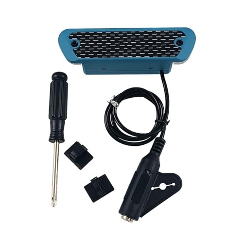 Schallloch-Tonabnehmer für Akustikgitarre, Schallloch-Tonabnehmer-Systeme mit Mikrofon, Lautstärkeregler, Gitarrenzubehör von EUYueli