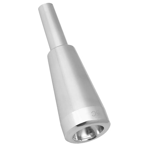 Trompetenmundstück aus Edelstahl, Beruf 3.0C/5C/7C Trompetenmundstück Trompete Musikinstrument Zubehör Praktisch von EUYueli
