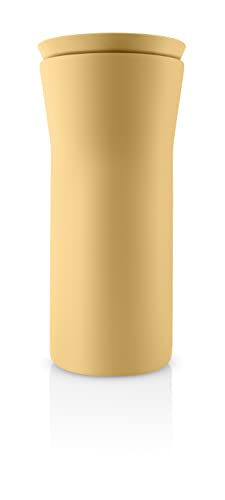 EVA SOLO | City To Go Cup 0,35l Golden sand |Praktischer doppelwandiger Thermobecher, der sich einfach mit einer Hand bedienen lässt – Klickverschluss mit Möglichkeit | Golden sand von EVA SOLO