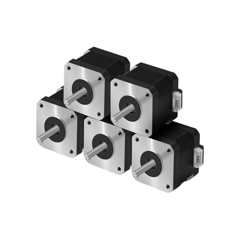EVBELGBPZ 5 STÜCKE 17HS4401 0,9 ° Schrittmotor Nema17 280 mN.m 1,3 A 4-adrig(5PCS-Dupont) von EVBELGBPZ