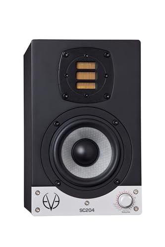 Eve Audio SC204 schwarz Lautsprecher – Lautsprecher (Universal, XLR, Boden, integriert, 10,2 cm (4), 10 cm) von Eve Audio