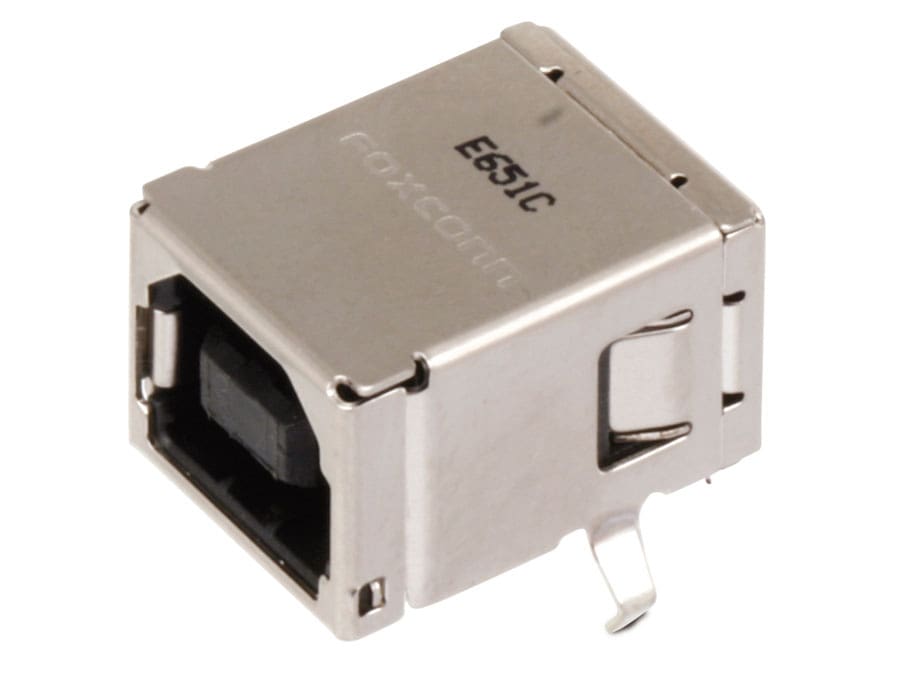 USB-B Einbaubuchse, 90° USB-B Einbaubuchse, 90° von EVE GmbH