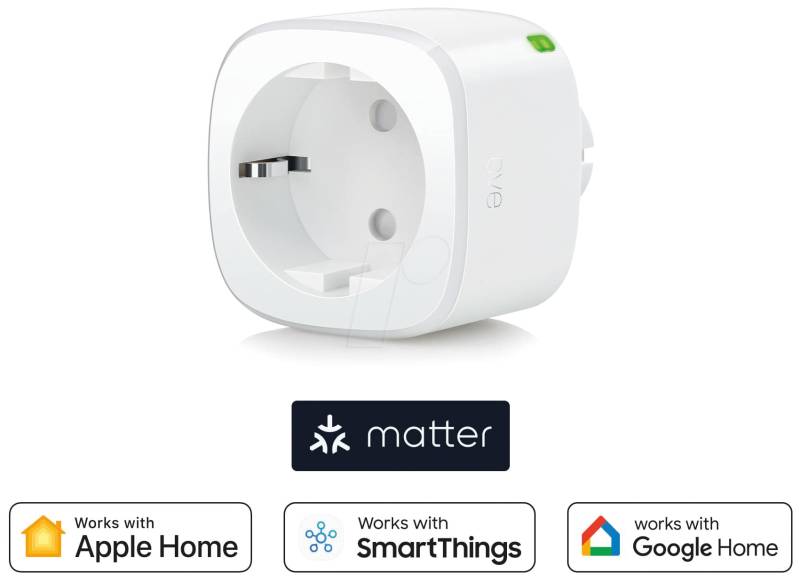 EVE ENERGY 2023 - Eve Energy, Stromsensor & Schalter (Matter) von EVE SYSTEMS