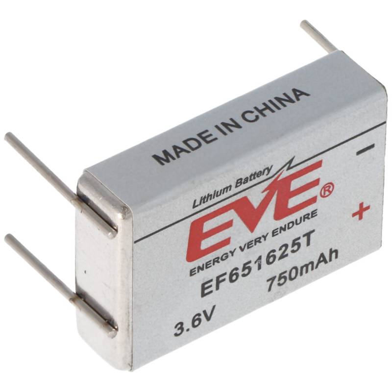 EF651625T EVE Lithium-thionyl Chloride Li-SOCl2 Battery von EVE