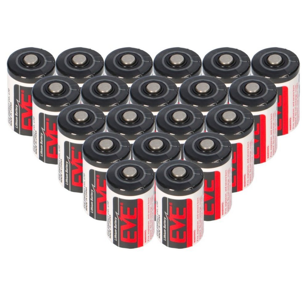 EVE 20x EVE Lithium 3,6V Batterie ER14250 1/2 AA ER 14250 Batterie EVE 20x EVE Lithium 3,6V Batterie ER14250 1/2 AA ER 14250 Batterie von EVE