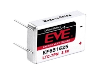 EVE EF651625 Spezial-Akku LTC-7PN U-loddeben Lithium 3,6 V 750 mAh 1 stk von EVE