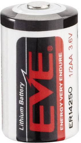 EVE ER14250 Spezial-Batterie 1/2 AA Lithium 3.6V 1200 mAh 1St. EVE ER14250 Spezial-Batterie 1/2 AA Lithium 3.6V 1200 mAh 1St. von EVE