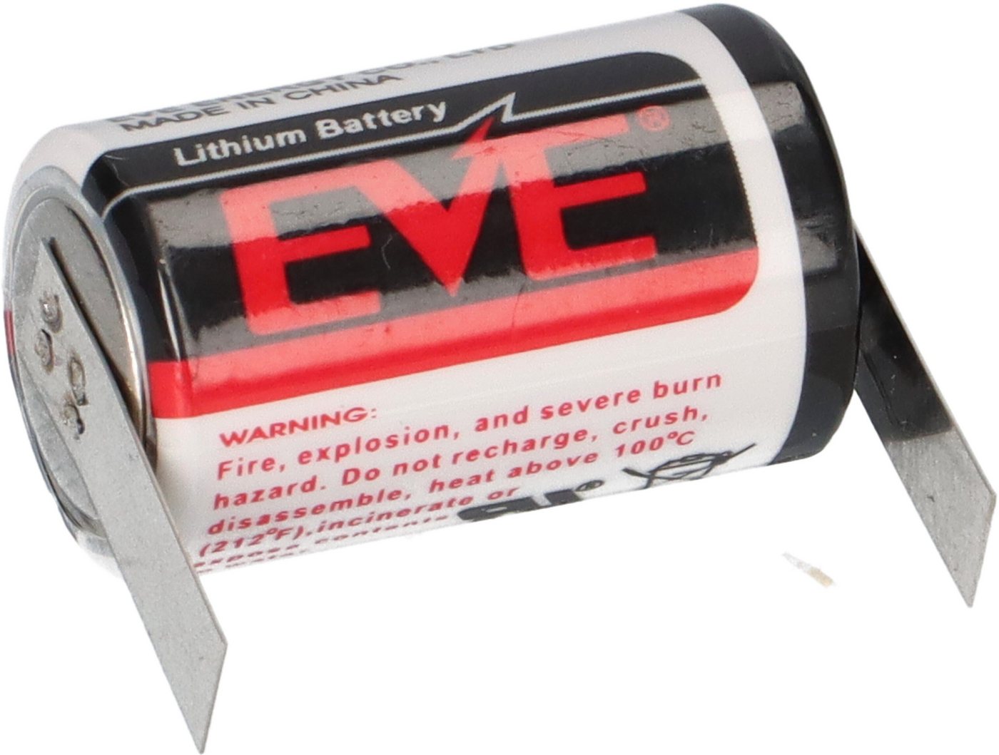 EVE EVE Lithium 3,6V Batterie ER14250 1/2 AA Lötfahne U Batterie EVE EVE Lithium 3,6V Batterie ER14250 1/2 AA Lötfahne U Batterie von EVE