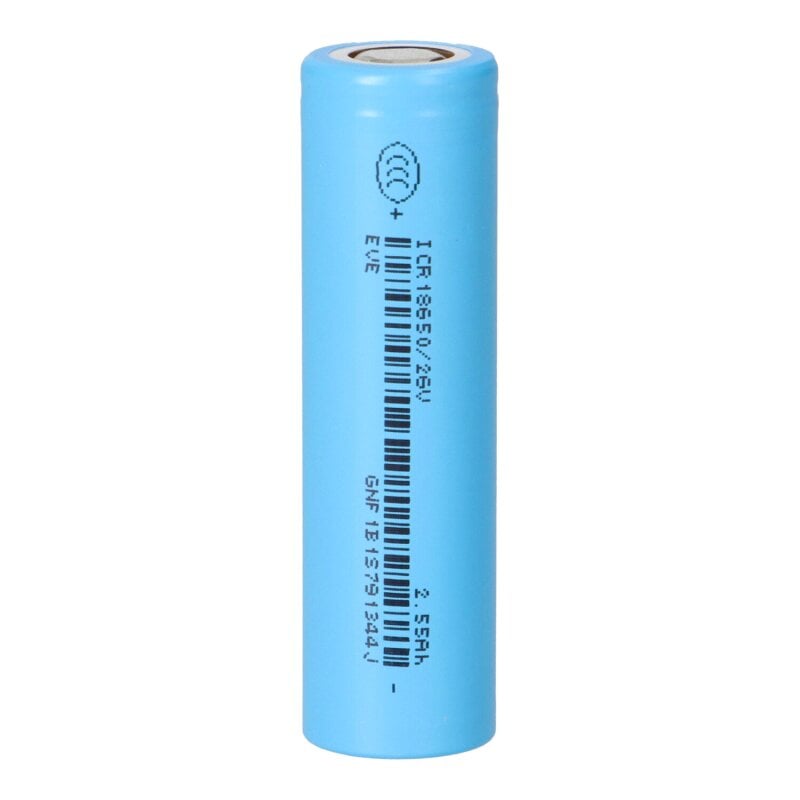 EVE ICR18650-26V 2550mAh 3,6V Li-Ion Entladestrom 7.65A EVE ICR18650-26V 2550mAh 3,6V Li-Ion Entladestrom 7.65A von EVE
