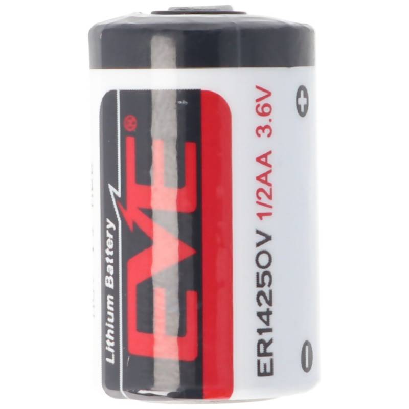 Eve Lithium 3,6V Batterie ER14250V 1/2AA Batterie -55 °C bis 85 °C Grad von EVE