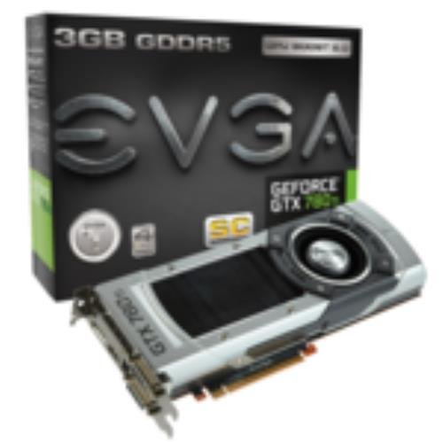 EVGA 03G-P4-2883-KR GeForce GTX 780 Ti 3 GB GDDR5 Grafikkarte – Grafikkarten (NVIDIA, GeForce GTX 780 Ti, 4096 x 2160 Pixel, 980 MHz, 2-Way SLI, 1046 MHz) von EVGA