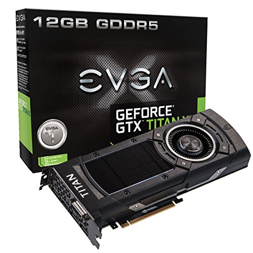 EVGA 12G-P4-2990-KR NVIDIA GTX Titan X 3,2S Grafikkarte (PCI-e 12288, 12GB GDDR5, VGA, DVI, HDMI, DisplayPort, 1 GPU) von EVGA
