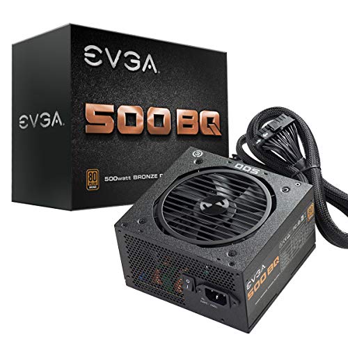 EVGA 500 BQ, 80+ BRONZE 500W, Halbmodular, FDB Fan, 3 Jahre Garantie, Netzteil 110-BQ-0500-K2 EVGA 500 BQ, 80+ BRONZE 500W, Halbmodular, FDB Fan, 3 Jahre Garantie, Netzteil 110-BQ-0500-K2 von EVGA