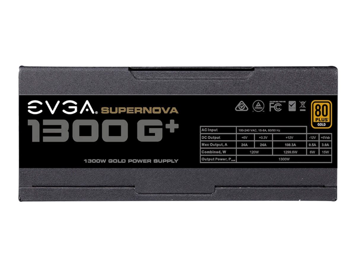 EVGA EVGA 1300W SuperNOVA 1300 G+ Fully Modular (80+Gold) PC-Netzteil von EVGA