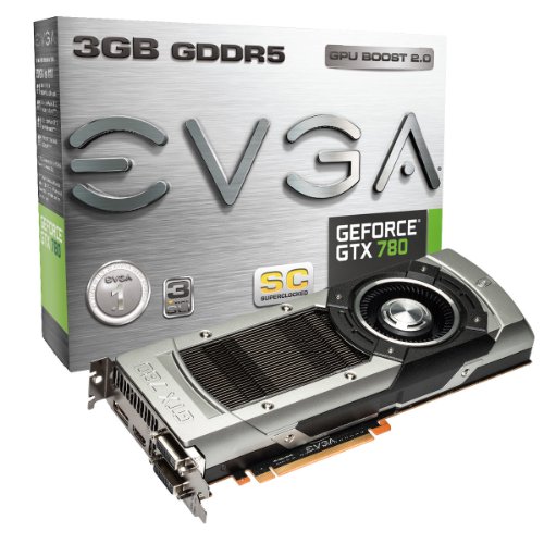 EVGA GeForce GTX 780 3GB GDDR5 Grafikkarte 03G P4-2783 von EVGA