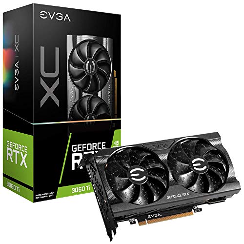 EVGA GeForce RTX 3060 Ti XC GAMING, 08G-P5-3663-KL, 8GB GDDR6, DualFan, Metal Backplate, LHR von EVGA