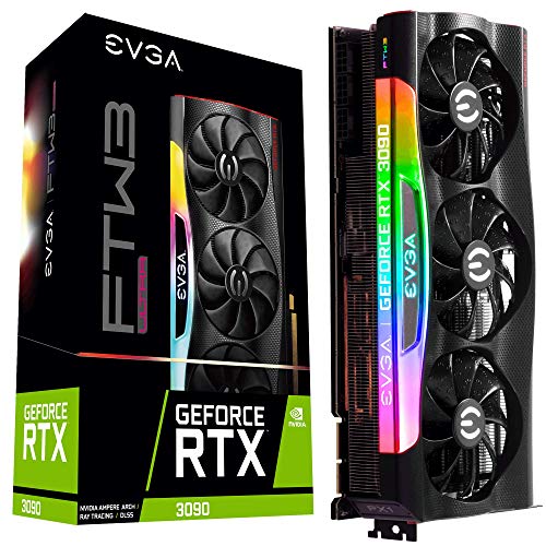 EVGA GeForce RTX 3090 FTW3 Ultra Gaming, 24G-P5-3987-KR, 24GB GDDR6X, iCX3 Technology, ARGB LED, Metal Backplate von EVGA