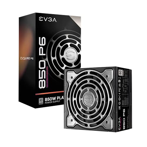 EVGA SuperNOVA 850 P6 Power Supply, 80 Plus Platinum 850W, Fully Modular, 10 Year Warranty, Includes Power ON Self Tester von EVGA