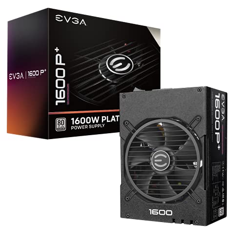 EVGA Supernova 1600 P+ Power Supply, 80 Plus Platinum 1600W, Fully Modular, 10 Year Warranty, Includes Power ON Self Tester von EVGA