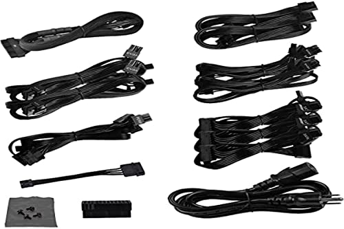 EVGA Supernova 850 P6 850W PC-Netzteil, schwarz, Kabel-Management EVGA Supernova 850 P6 850W PC-Netzteil, schwarz, Kabel-Management von EVGA
