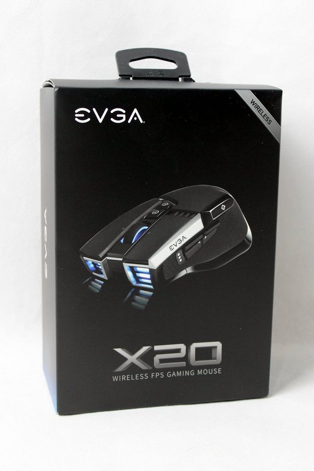 EVGA X20 Gaming Mouse, Wireless (903-T1-20GR-K3) Gaming-Maus von EVGA