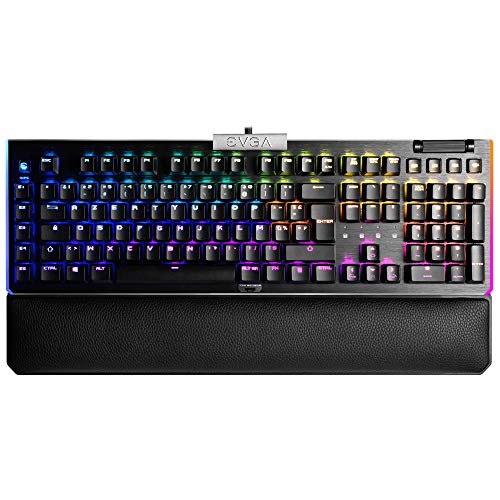 EVGA Z20 RGB Optisch Mechanisch (Linearer Schalter) Gaming Tastatur ISO AZERTY 811-W1-20FR-K2 von EVGA