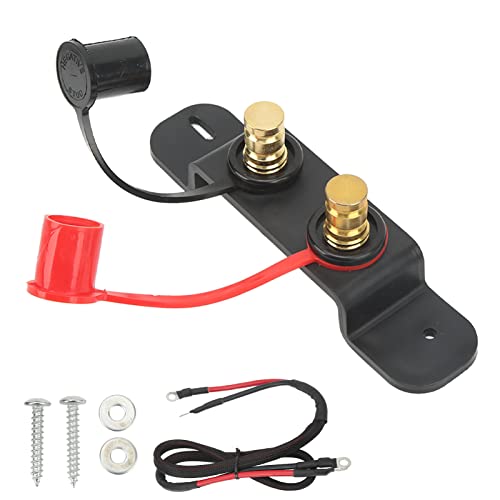 Remote Battery Terminal Kit, Remote Battery Jumper Terminals Ladesäulen mit 4-Gauge-Kabel für UTV ATV Auto LKW RV Traktor Boot Remote Battery Terminal Kit, Remote Battery Jumper Terminals Ladesäulen mit 4-Gauge-Kabel für UTV ATV Auto LKW RV Traktor Boot von EVGATSAUTO