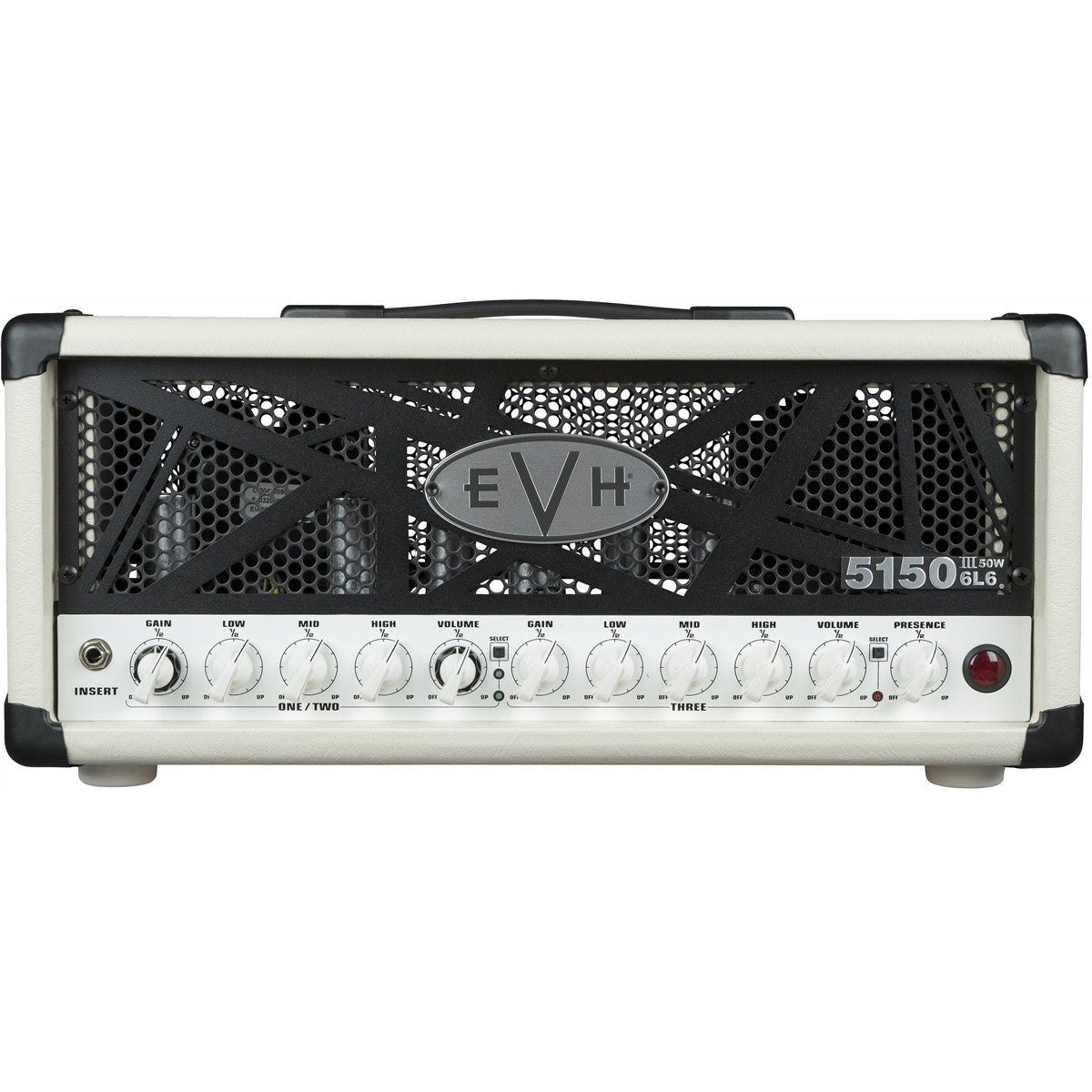 (B-Ware) EVH 5150III 50W 6L6 Head Ivory tube guitar amplifier head von EVH