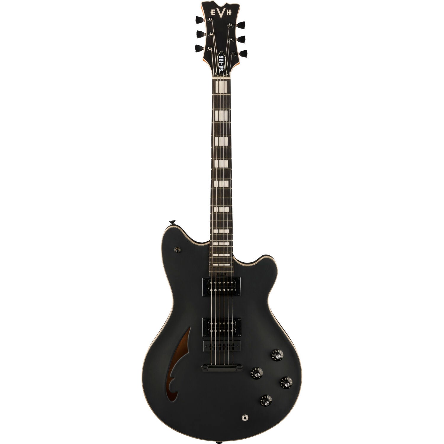 EVH SA-126 Special Stealth Black Semi-Acoustic Guitar with Case EVH SA-126 Special Stealth Black Semi-Acoustic Guitar with Case von EVH