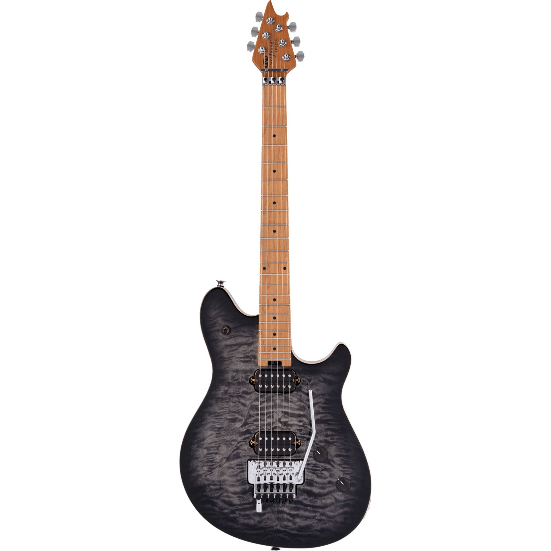 EVH Wolfgang Special QM Baked Maple Charcoal Burst Electric Guitar EVH Wolfgang Special QM Baked Maple Charcoal Burst Electric Guitar von EVH