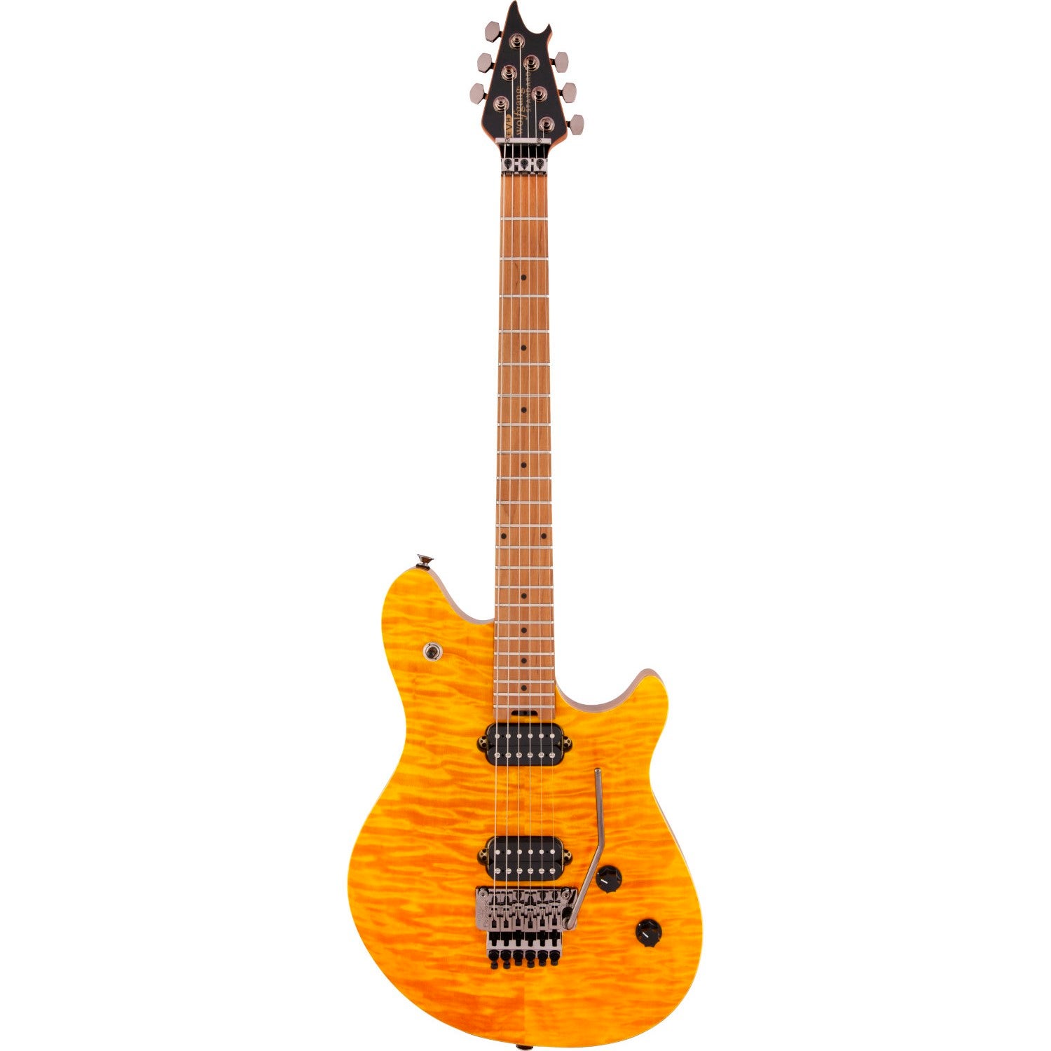 EVH Wolfgang Standard QM Baked Maple Trans Amber Electric Guitar EVH Wolfgang Standard QM Baked Maple Trans Amber Electric Guitar von EVH