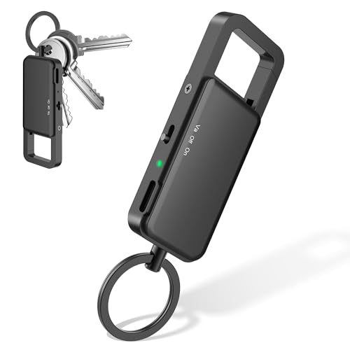 Voice Activated Recorder mit Playback - 64GB Keychain One Click Voice Recorder Diktiergerät mit MP3 Player Type-C für Vorträge Interviews Meetings Klasse Voice Activated Recorder mit Playback - 64GB Keychain One Click Voice Recorder Diktiergerät mit MP3 Player Type-C für Vorträge Interviews Meetings Klasse von EVISTR