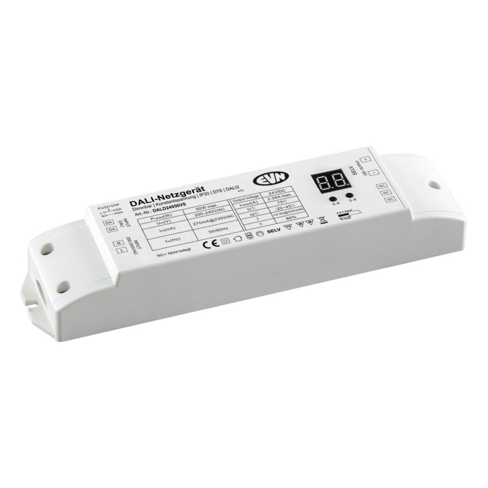 EVN Lichttechnik DALI Dimmer-Empfänger DALD24050VS EVN Lichttechnik DALI Dimmer-Empfänger DALD24050VS von EVN Lichttechnik