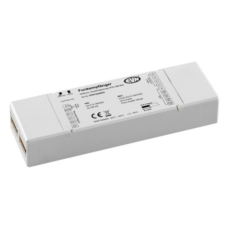 EVN Lichttechnik Funk Multicolor-Empfänger EFDP12244X5A von EVN Lichttechnik