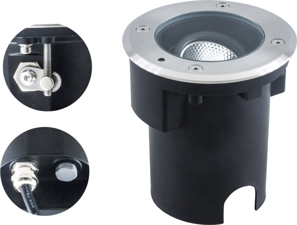 EVN Lichttechnik LED-Bodenleuchte IP67 PC67107040 von EVN Lichttechnik