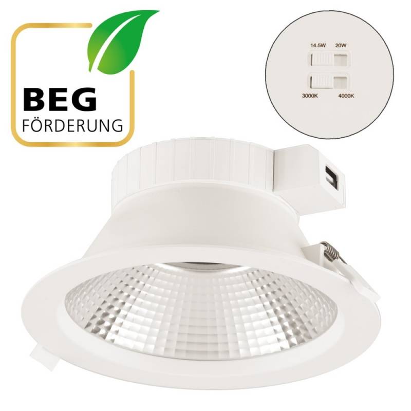 EVN Lichttechnik LED-Deckeneuchte DSR54200125 von EVN Lichttechnik