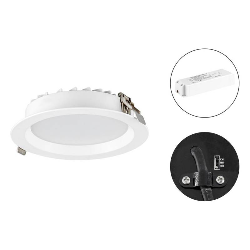 EVN Lichttechnik LED-Downlight IP54 LD54250125 von EVN Lichttechnik