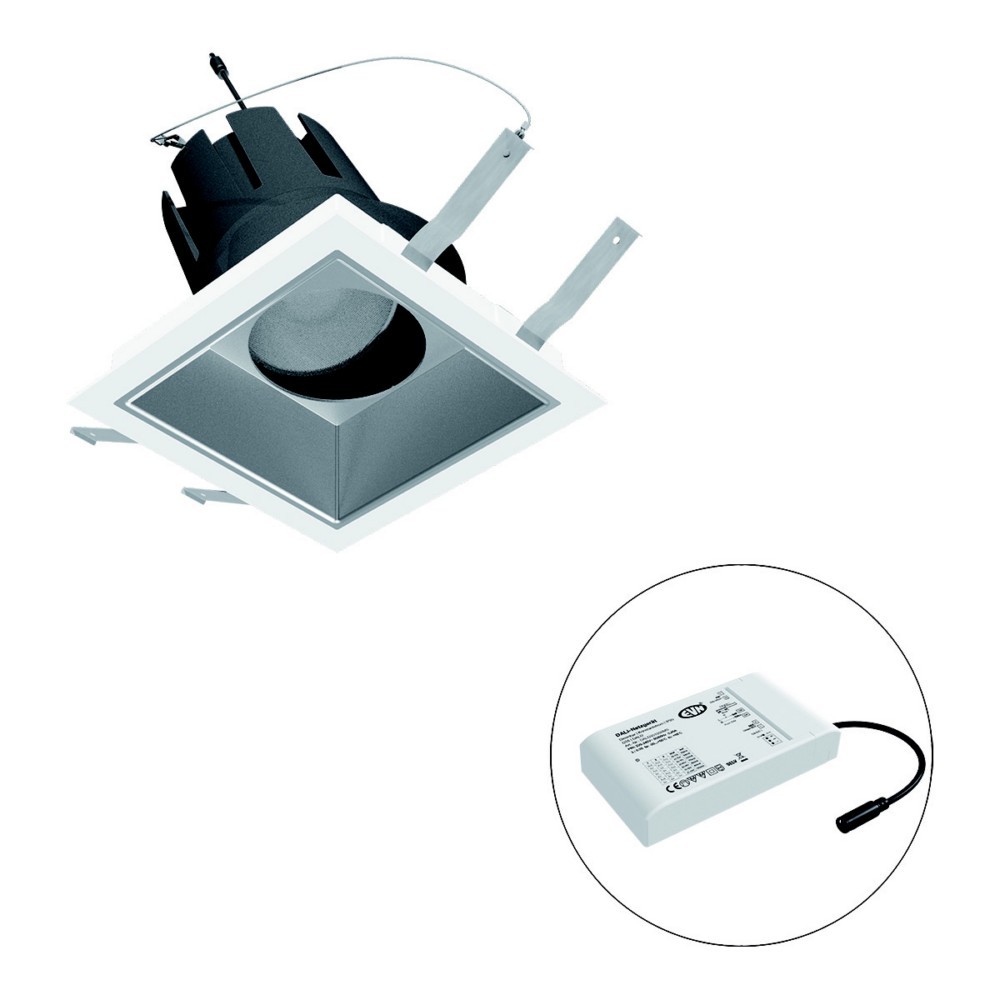 EVN Lichttechnik LED-Einbauleuchte modular F03R14SM3830L24D von EVN Lichttechnik