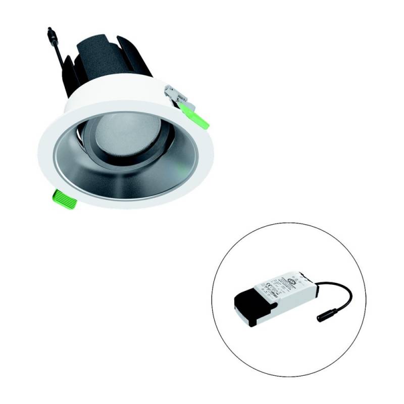 EVN Lichttechnik LED-Einbauleuchte modular F04R14SM1830L24P von EVN Lichttechnik
