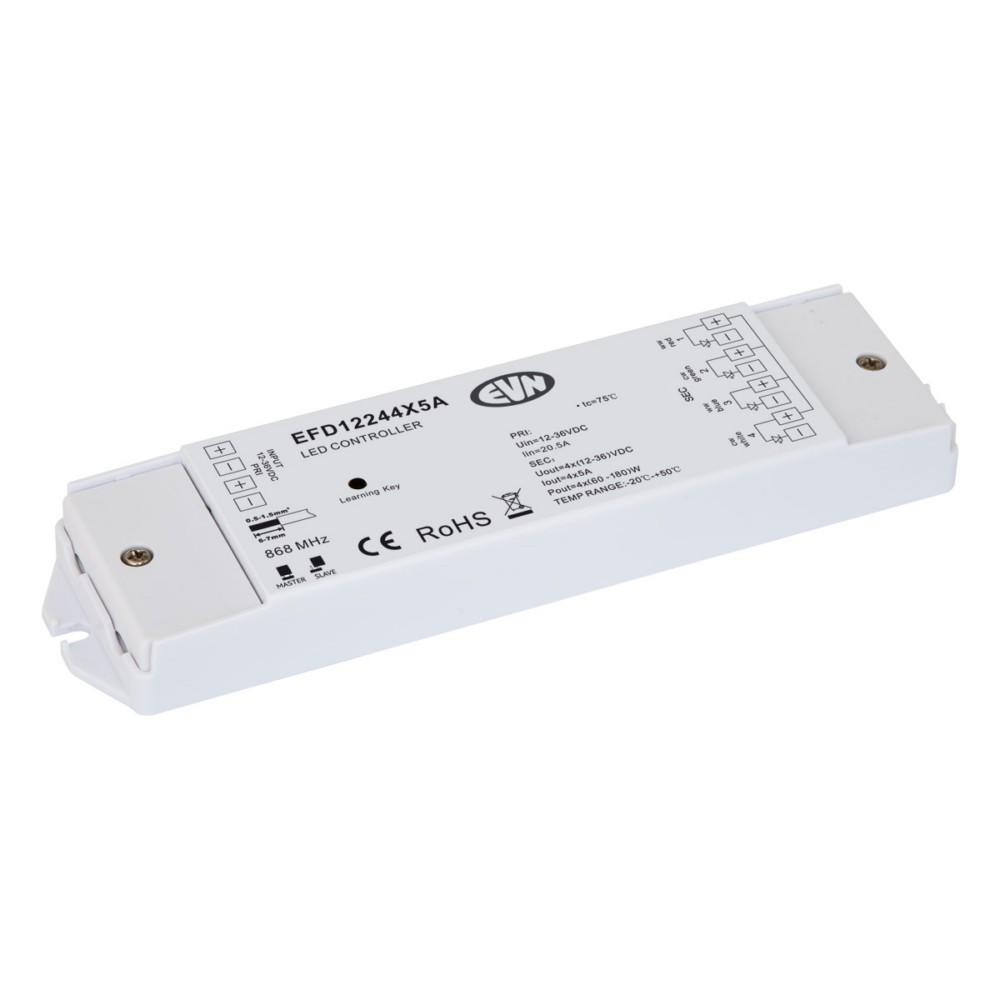EVN Lichttechnik LED-Funk-Steuerung EFD12244X5A EVN Lichttechnik LED-Funk-Steuerung EFD12244X5A von EVN Lichttechnik
