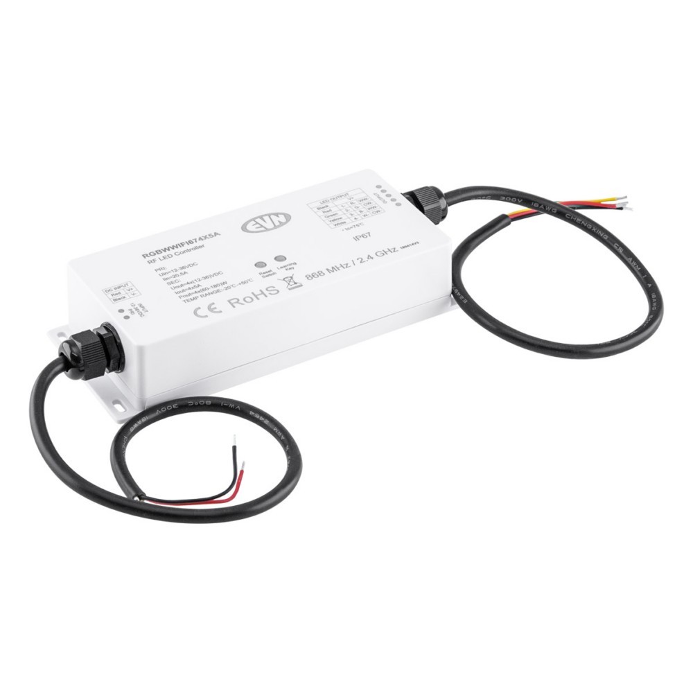 EVN Lichttechnik WiFi-Steuerung RGBWWIFI674X5A EVN Lichttechnik WiFi-Steuerung RGBWWIFI674X5A von EVN Lichttechnik