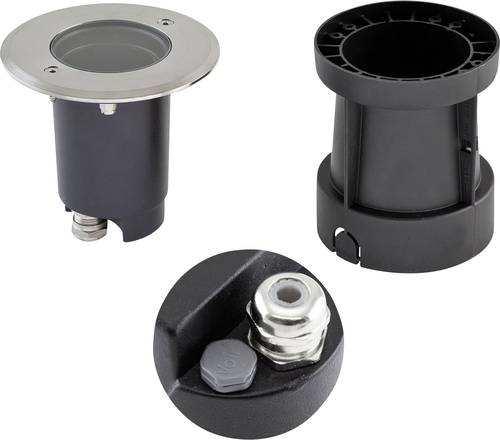 EVN 679235EV LED-Boden-Einbauleuchte GU10 Hochvolt-Halogenlampe Edelstahl EVN 679235EV LED-Boden-Einbauleuchte GU10 Hochvolt-Halogenlampe Edelstahl von EVN