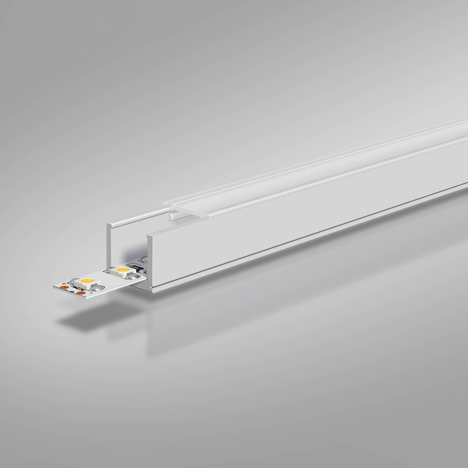 EVN APFLAT6 Alu-Profil 200cm, U-Profil, schmal EVN APFLAT6 Alu-Profil 200cm, U-Profil, schmal von EVN