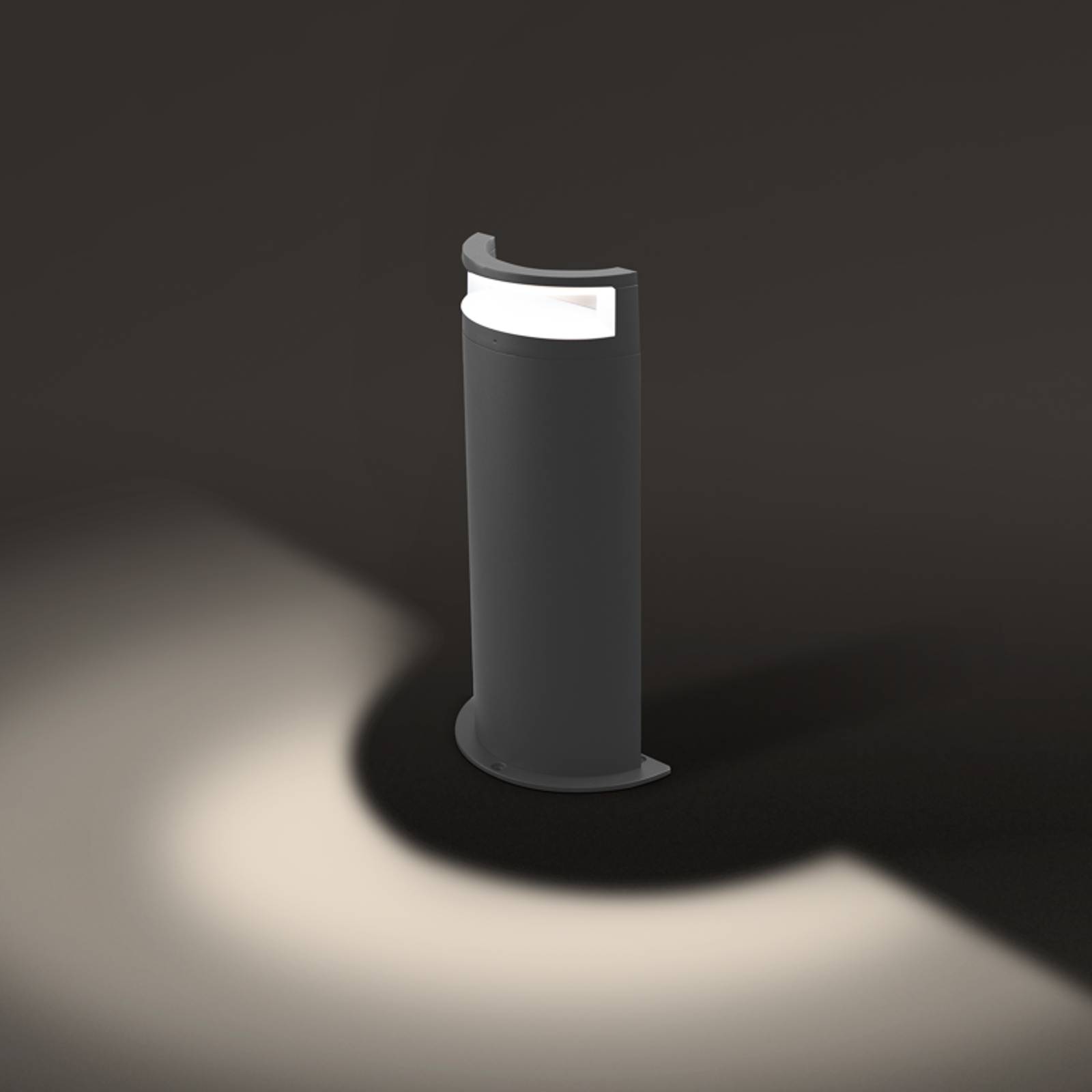 EVN Halbo LED-Wegeleuchte als halbe Säule EVN Halbo LED-Wegeleuchte als halbe Säule von EVN