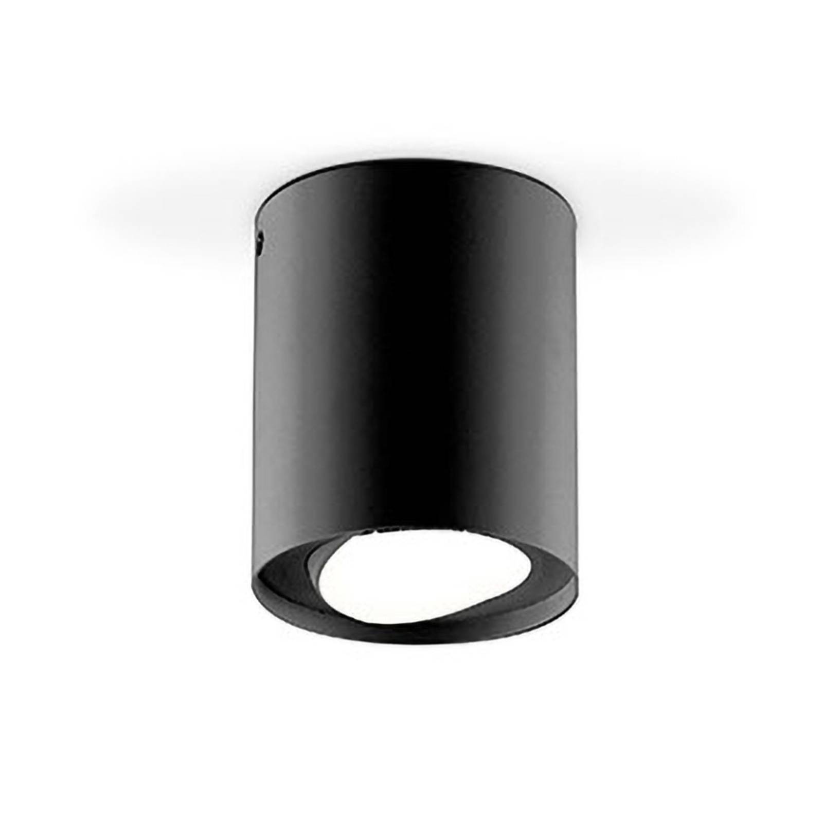 EVN Kardanus LED-Deckenleuchte Ø 9 cm, schwarz von EVN