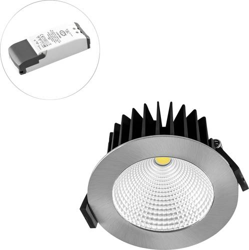 EVN LC44101302 LED-Einbauleuchte LED LED fest eingebaut 10W Chrom von EVN